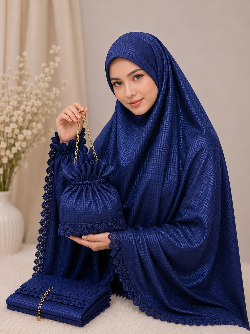 Telekung Sutra Fendi 14